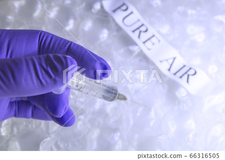 Blue Plastic bubble wrap pattern with pure fresh Blue Plastic bubble wrap pattern with pure fresh 66316505