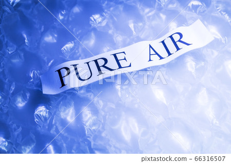 Blue Plastic bubble wrap pattern with pure fresh Blue Plastic bubble wrap pattern with pure fresh 66316507