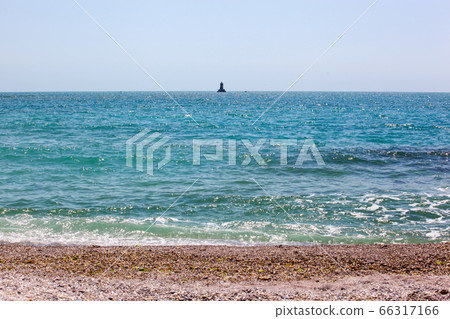 Beautiful sea view in the town of Pomorie Beautiful sea view in the town of Pomorie 66317166