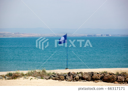 Beautiful sea view in the town of Pomorie Beautiful sea view in the town of Pomorie 66317171