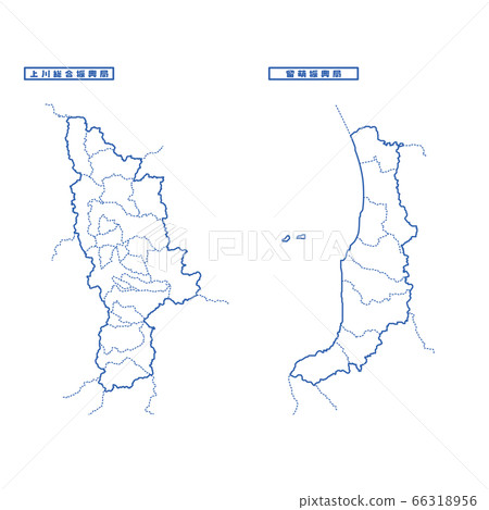 Kamikawa General Promotion Bureau/Rumoi Promotion Bureau Map Simple White Map Municipalities Kamikawa General Promotion Bureau/Rumoi Promotion Bureau Map Simple White Map Municipalities 66318956