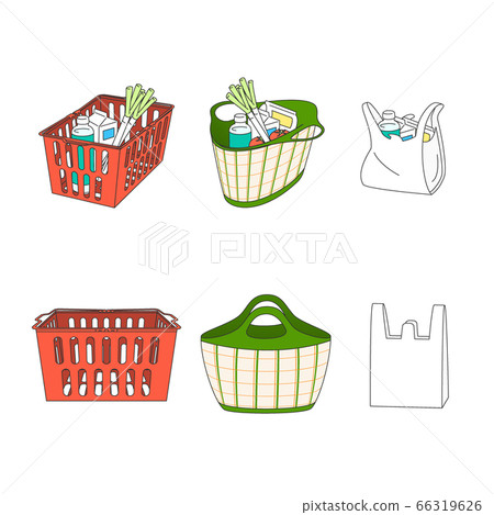 Eco bag Shopping basket Shopping bag 66319626