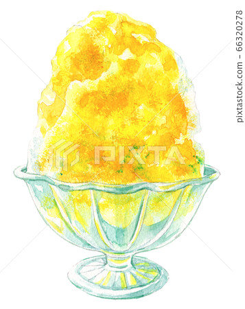 水彩刨冰_檸檬 66320278