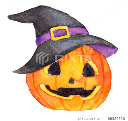 戴著帽子的水彩畫_傑克·奧蘭登 66320630