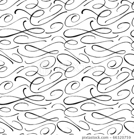 Swash vector seamless pattern. - Stock Illustration [66320759] - PIXTA