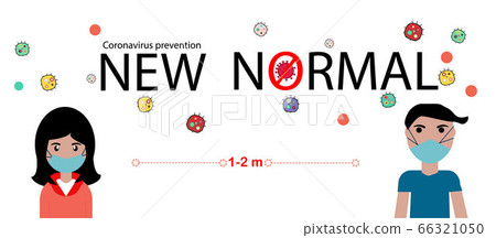 New normal lifestyle after from covid-19... - Stock Illustration ...