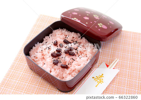 Yamanashi, Hokkaido's local cuisine, red rice with natto Yamanashi, Hokkaido's local cuisine, red rice with natto 66322860
