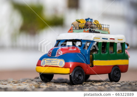 Colorful traditional rural bus from Colombia Colorful traditional rural bus from Colombia 66322889