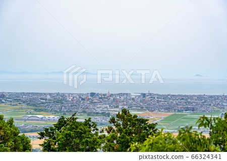 Cityscape of Tsu seen from Haseyama Cityscape of Tsu seen from Haseyama 66324341