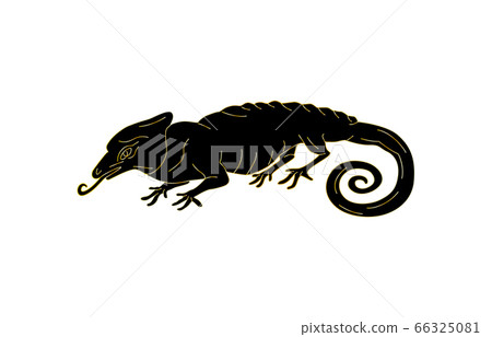 88星座線黑色變色龍 66325081