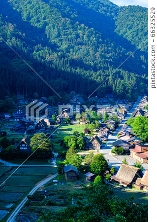 Shirakawa-go in the early summer (morning) Shirakawa-go in the early summer (morning) 66325529