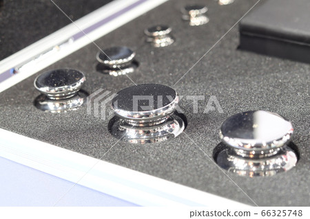 set of standard weight in box for calibration set of standard weight in box for calibration 66325748