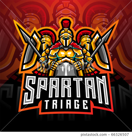 Spartan esport mascot logo design Spartan esport mascot logo design 66326507