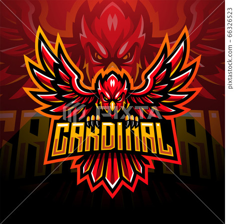 Red cardinal bird logo head vector illustration, suitable for the sports  team mascot logo and e sports team Stock Vector Image & Art - Alamy