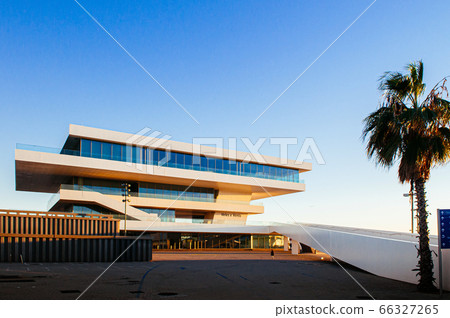 America's Cup Building or Veles e Vents at Playa de las Arena in Valencia America's Cup Building or Veles e Vents at Playa de las Arena in Valencia 66327265
