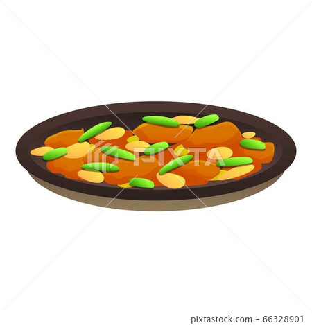 Thai bean food icon, cartoon style Thai bean food icon, cartoon style 66328901
