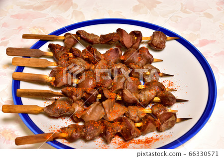 Gizzard yakitori Gizzard yakitori 66330571