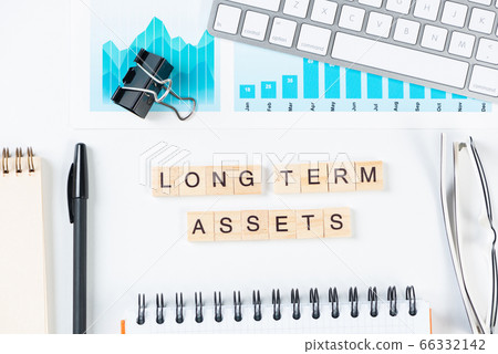 Long term assets concept with letters Long term assets concept with letters 66332142