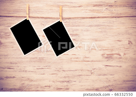 Black photo frame 66332550