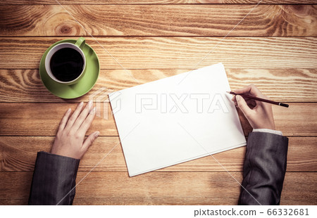 Businesswoman making some notes Businesswoman making some notes 66332681