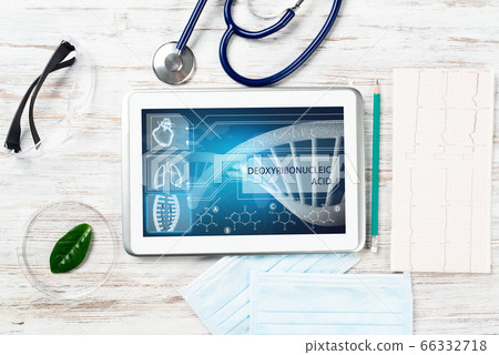 Human genetic research in medical laboratory 66332718