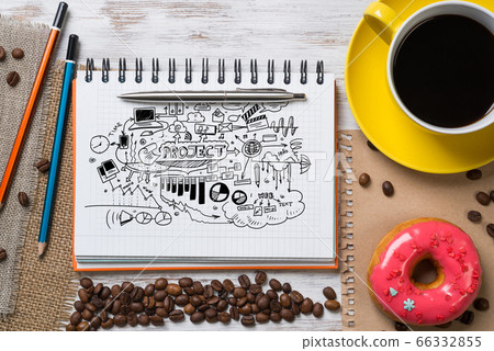 Coffee break with snack Coffee break with snack 66332855