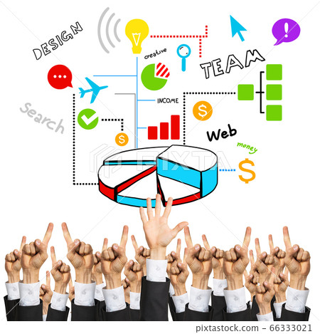 Business and teamwork concept 66333021
