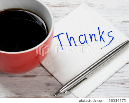 Message written on napkin Message written on napkin 66334375
