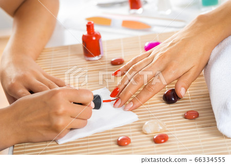 Manicure procedure Manicure procedure 66334555