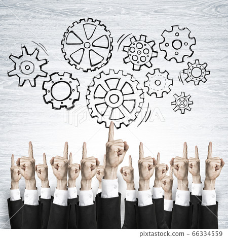 Business and teamwork concept Business and teamwork concept 66334559