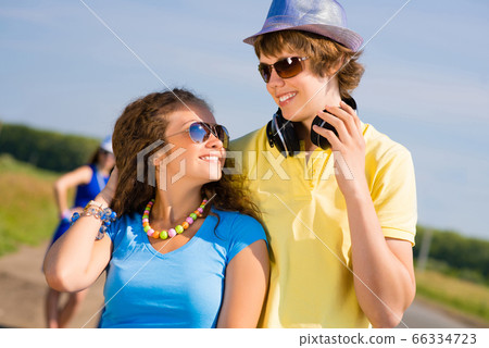 young couple young couple 66334723