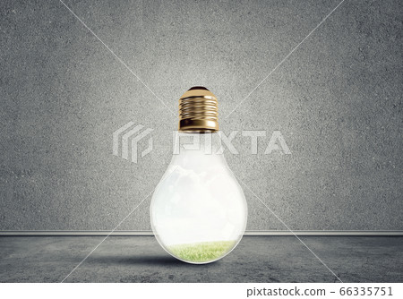 Light bulb in room Light bulb in room 66335751