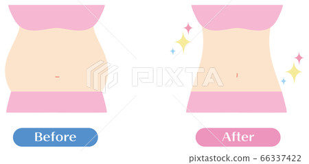 Before after a diet 66337422