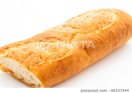 French bread batar white background 66337444