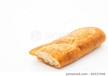 French bread batar white background 66337446