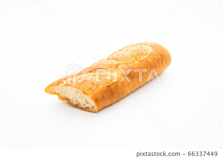 French bread batar white background 66337449
