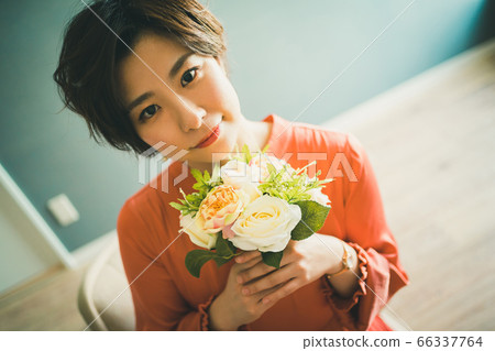 Flowers and women Flowers and women 66337764