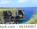 Manzamo, a tourist attraction in Okinawa 66344467