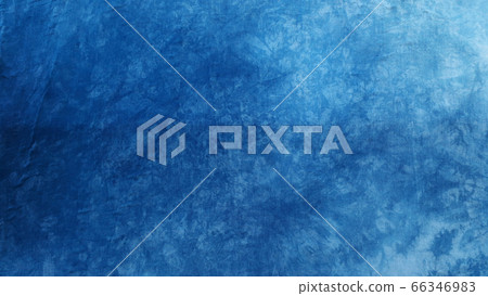 Indigo craft fabric textiles dye background. - Stock Illustration