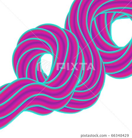 3D Wavy background. Dynamic effect. Abstract vector illustration. Design template. Modern pattern. 3D Wavy background. Dynamic effect. Abstract vector illustration. Design template. Modern pattern. 66348429