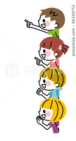 Children sideways smile 66349753