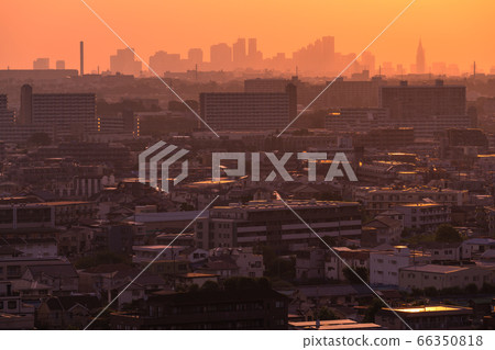 《Tokyo》 The dawn of Tokyo, the rising sun from the Shinjuku subcenter 《Tokyo》 The dawn of Tokyo, the rising sun from the Shinjuku subcenter 66350818