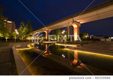 Night view of Rokko Island Night view of Rokko Island 66350988