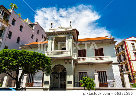 Spanish colonial house in Casco Viejo, Panama City 66351596