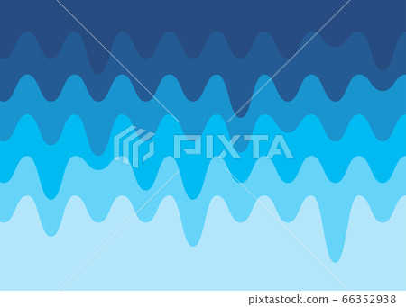 Blue wave layer concept vector abstract background Blue wave layer concept vector abstract background 66352938