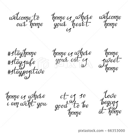 Lettering Typography Poster. Calligraphic Quotes for Posters, Home decorations, Cards. Motivational Hand Written Sign Lettering Typography Poster. Calligraphic Quotes for Posters, Home decorations, Cards. Motivational Hand Written Sign 66353000