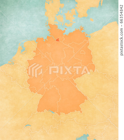 Map of Germany - Hamburg Map of Germany - Hamburg 66354842