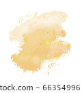 Abstract pink red watercolor blot on white 66354996