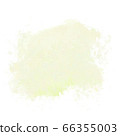 Abstract yellow, lemon watercolor blot on white 66355003
