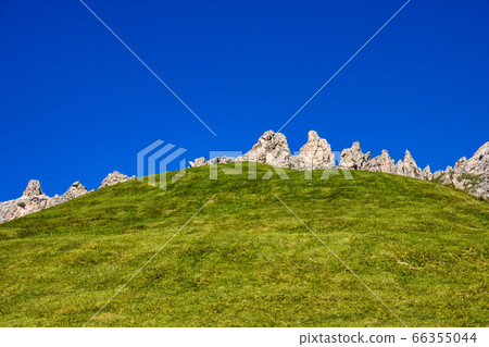 Landscape view of Colfosco, Calfosch, Val Gardena, Landscape view of Colfosco, Calfosch, Val Gardena, 66355044